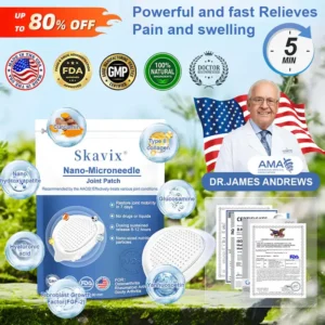 ✅ Official Store: Skavix® Nano-Microneedle Joint Patch