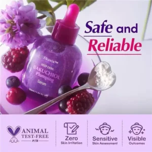 Skavix™ Pore Tightening 2-in-1 - Bakuchiol Plumping Serum Retinol alternative and vegan PDRN for elasticity, minimized pores, and smoother skin