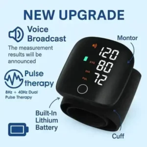 Skip the Pills. Start Healing Naturally. Comauo® Dual Pulse Monitor — Where Precision Meets Arterial Restoration.