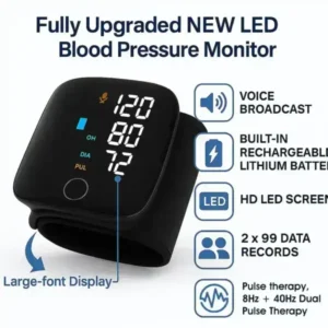 Skip the Pills. Start Healing Naturally. Comauo® Dual Pulse Monitor — Where Precision Meets Arterial Restoration.