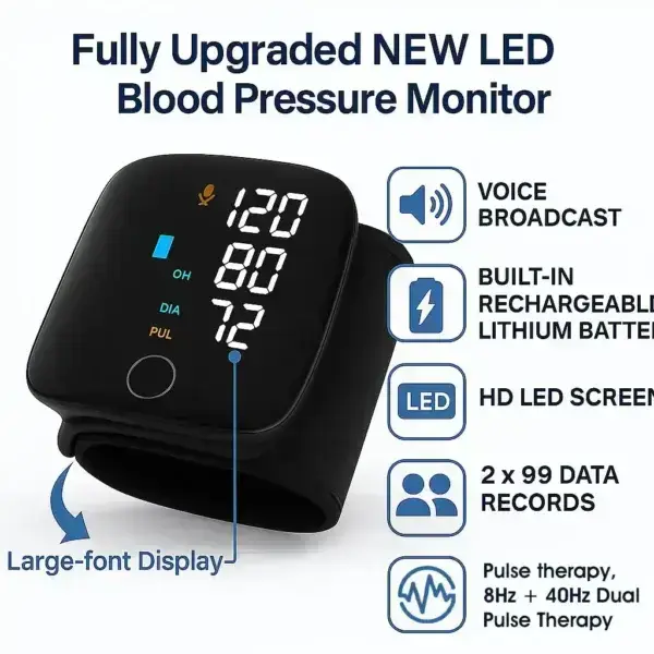 Skip the Pills. Start Healing Naturally. Comauo® Dual Pulse Monitor — Where Precision Meets Arterial Restoration.