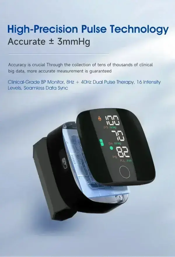 Skip the Pills. Start Healing Naturally. Comauo® Dual Pulse Monitor — Where Precision Meets Arterial Restoration.