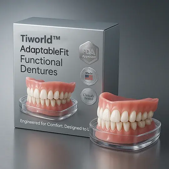Tiworld™ Custom-Fit Full Functional Dentures