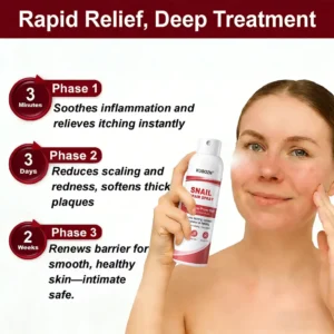 KUBOZN® Snail Repair Spray for Itchy, Flaky Psoriasis Skin