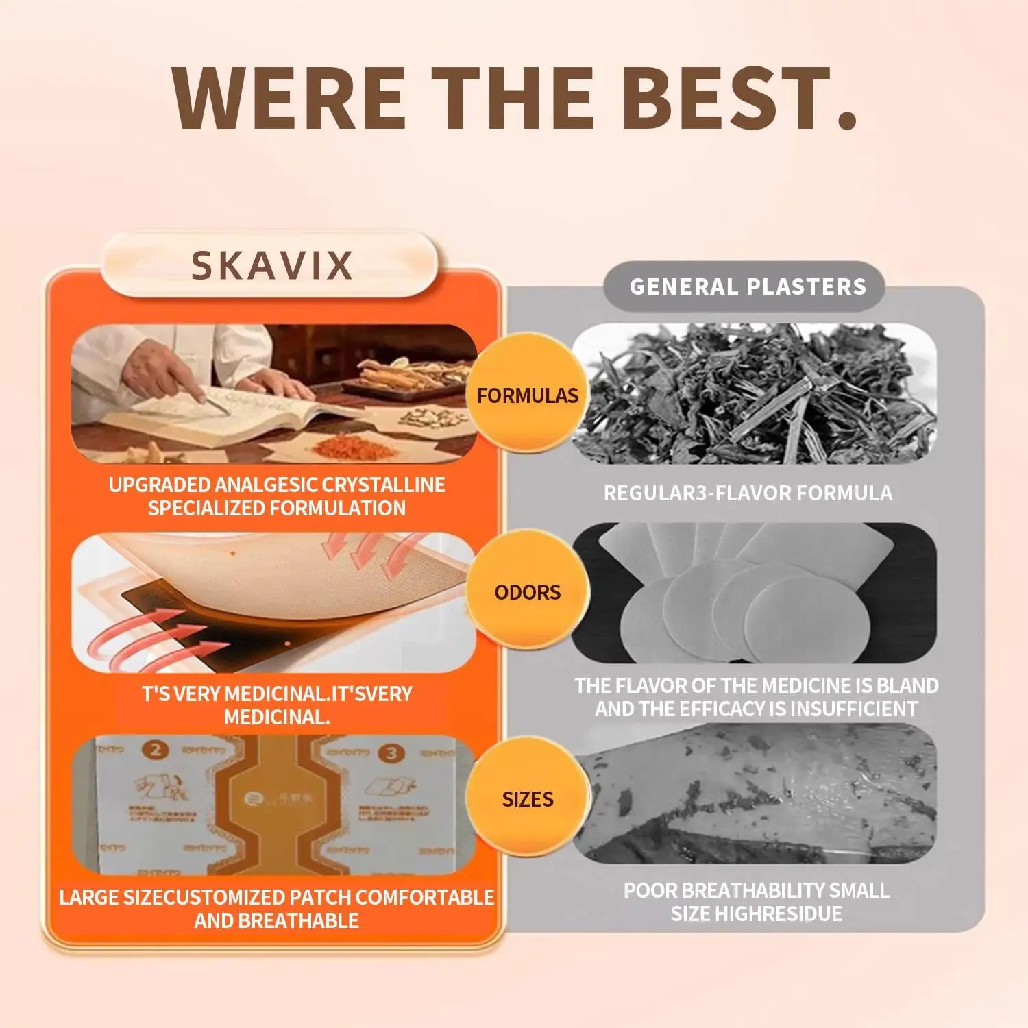 SKAVIX™ Back Pain Patch Natural Pain Relief Patches