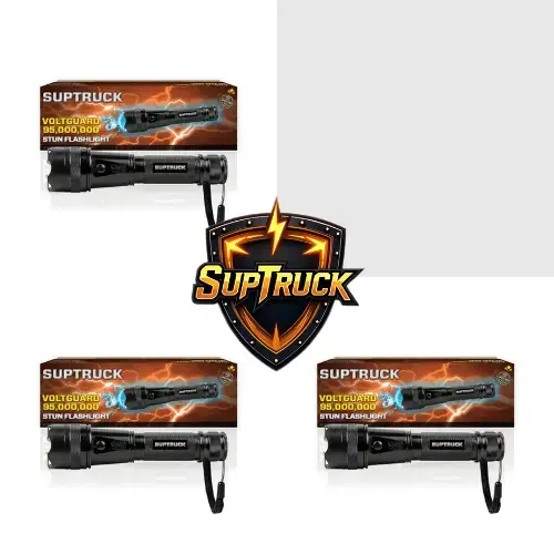 💥 2026 Flash Sale OFF ️🔦 VoltGuard X95 Tactical Stun Flashlight ⚡ Light in Dark, Power in Danger