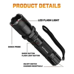 💥 2026 Flash Sale OFF ️🔦 VoltGuard X95 Tactical Stun Flashlight ⚡ Light in Dark, Power in Danger