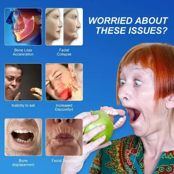 FOMONEST™ Full Denture with Strong Suctiond Custom-Fit Full Functional Dentures🦷