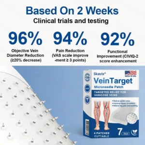 Skavix® 𝗩𝗲𝗶𝗻𝗧𝗮𝗿𝗴𝗲𝘁 𝗠𝗶𝗰𝗿𝗼𝗻𝗲𝗲𝗱𝗹𝗲 𝗣𝗮𝘁𝗰𝗵🌾🍻𝗜𝗻𝘀𝘁𝗮𝗻𝘁 𝗥𝗲𝗹𝗶𝗲𝗳, 𝗟𝗼𝗻𝗴-𝗧𝗲𝗿𝗺 𝗥𝗲𝘀𝘂𝗹𝘁𝘀✅🇺🇸