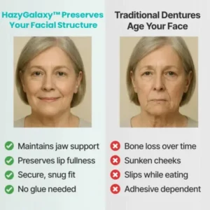 🦷 HazyGalaxy™ Custom-Fit Dentures ⏰ ENDS TODAY 70% OFF | Smile with Confidence