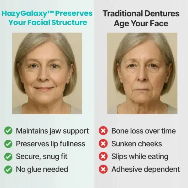 🦷 HazyGalaxy™ Custom-Fit Dentures ⏰ ENDS TODAY 70% OFF | Smile with Confidence