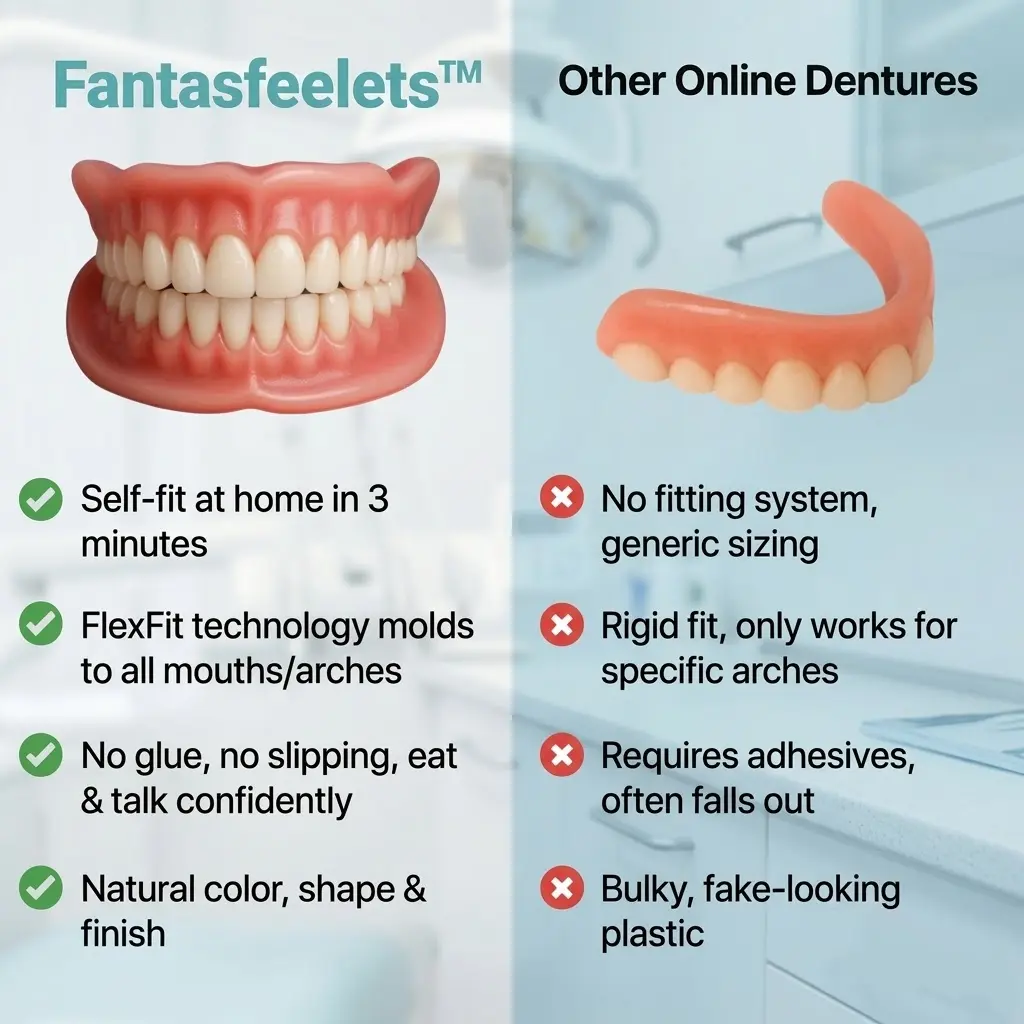 2026 NEW Upgraded 2.0🏆🌎Ends Today: 70% OFF! ⏰Fantasfeelets™ Medical Full Denture with Strong Suctiond🦷Obtain American Dental Association (ADA) Certification