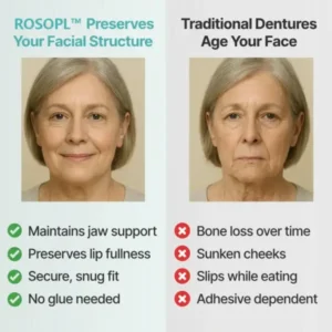 -Ends Today: 70% OFF!🦷DarkFairy™ Custom-Fit Full Functional Dentures Make you more confident