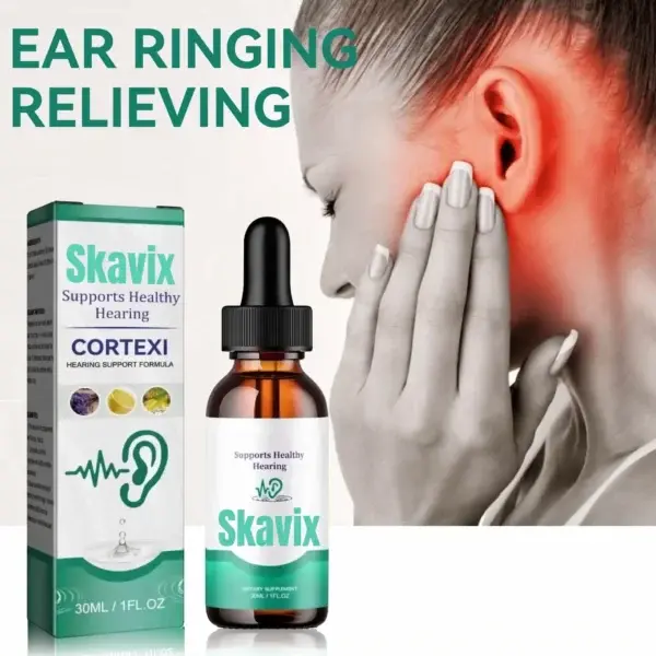 SKAVIX® Tinnitus Ear Drops 2026 | Natural Ear Relief