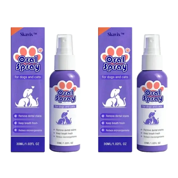 Skavix™ Pet Oral Spray | Fresh Breath & Gum Care