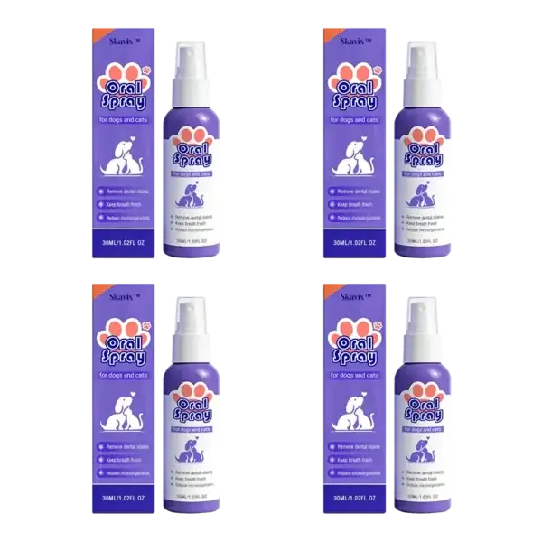Skavix™ Pet Oral Spray | Fresh Breath & Gum Care