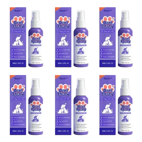 Skavix™ Pet Oral Spray | Fresh Breath & Gum Care