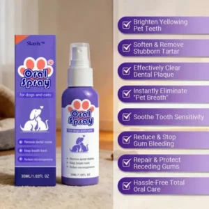 Skavix™ Pet Oral Spray | Fresh Breath & Gum Care
