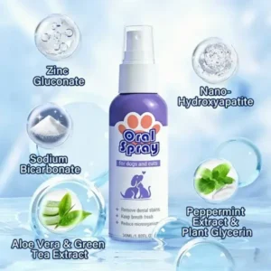 Skavix™ Pet Oral Spray | Fresh Breath & Gum Care