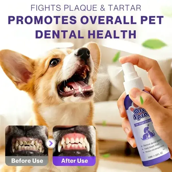 Skavix™ Pet Oral Spray | Fresh Breath & Gum Care